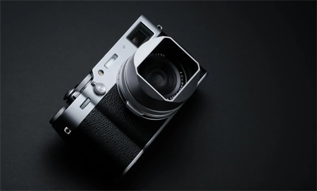 Squarehood Motljusskydd Fujifilm X100 Silver